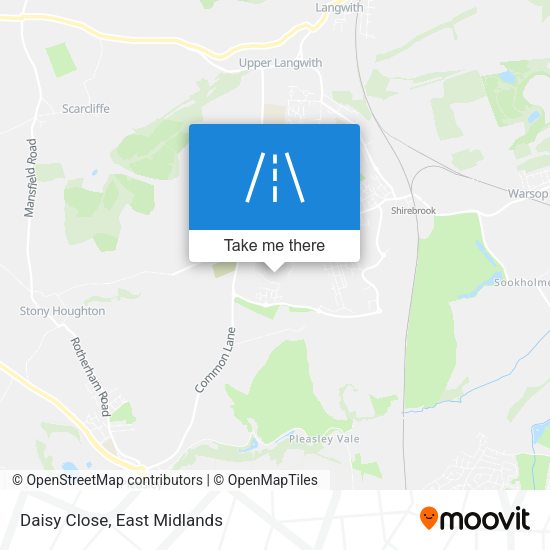 Daisy Close map