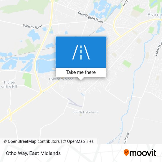Otho Way map