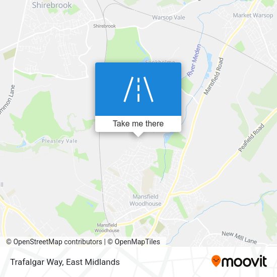 Trafalgar Way map