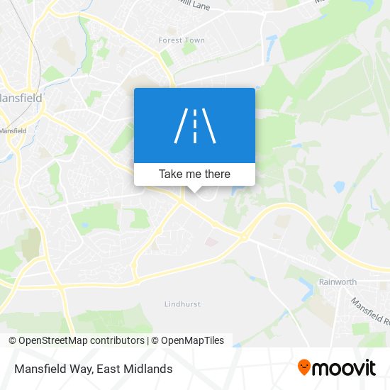 Mansfield Way map