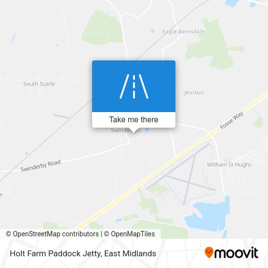 Holt Farm Paddock Jetty map