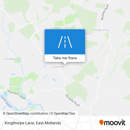 Kingthorpe Lane map