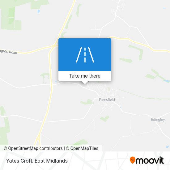 Yates Croft map