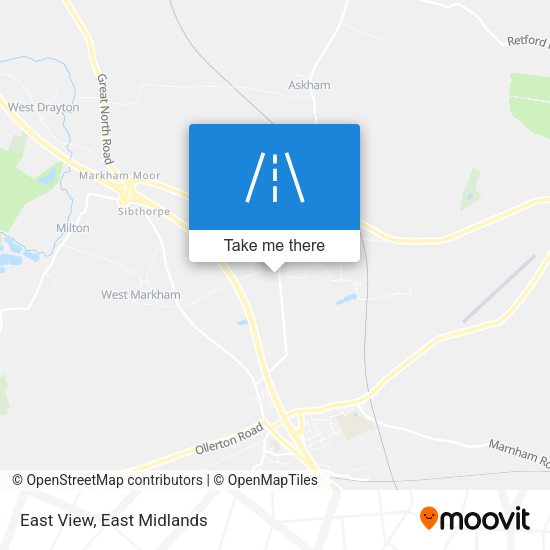 East View map