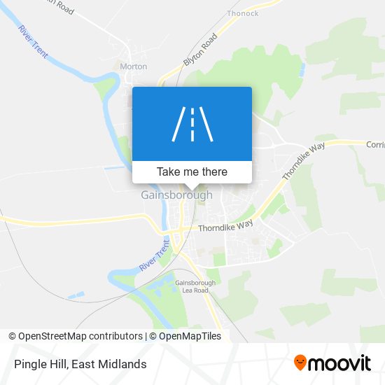Pingle Hill map