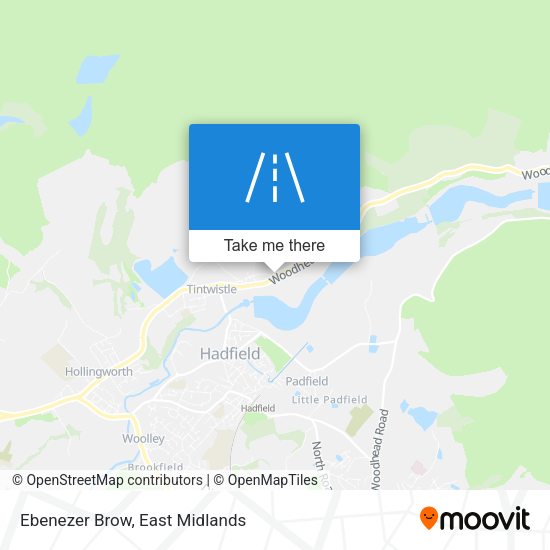 Ebenezer Brow map