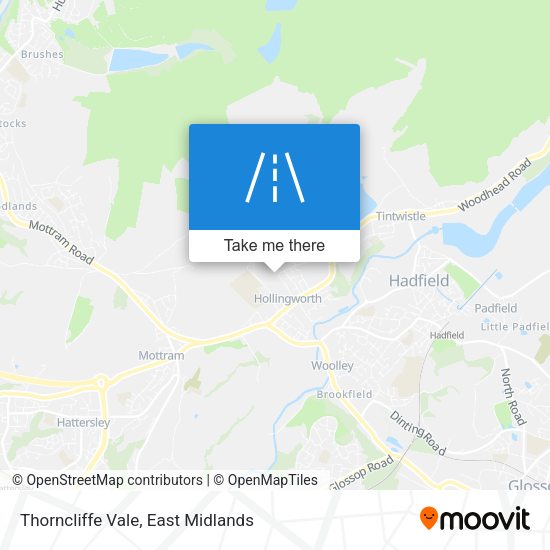 Thorncliffe Vale map