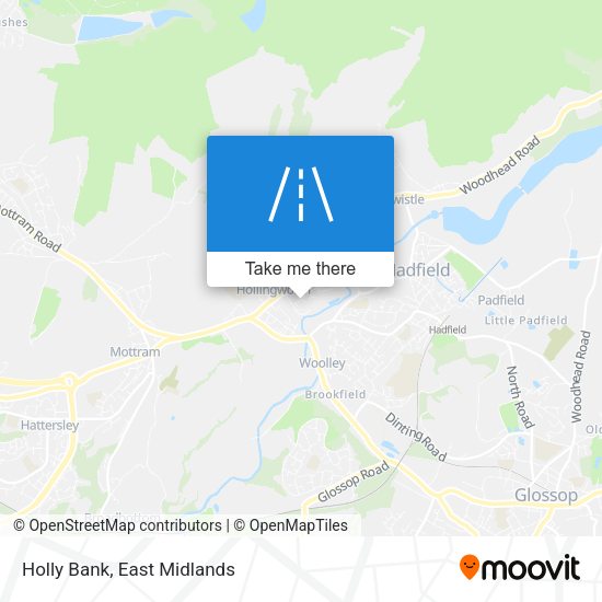 Holly Bank map