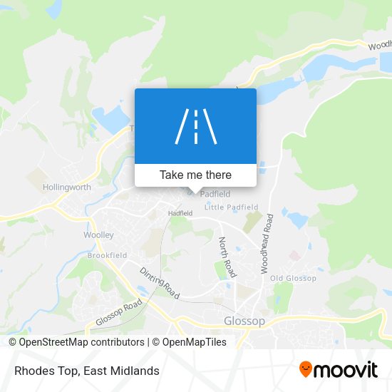 Rhodes Top map
