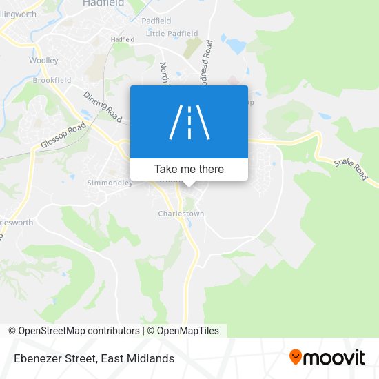Ebenezer Street map