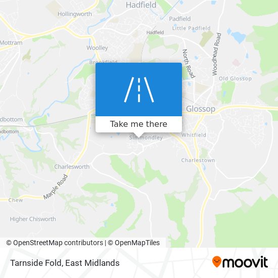 Tarnside Fold map