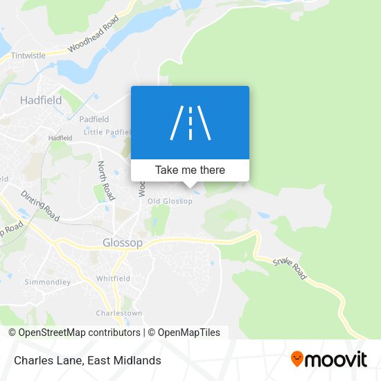 Charles Lane map