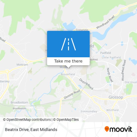 Beatrix Drive map