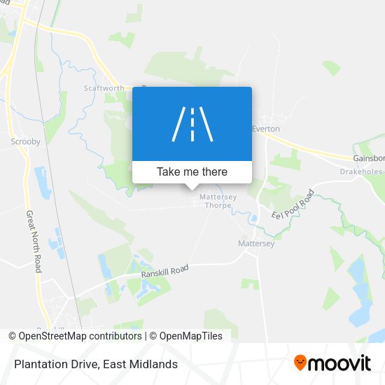 Plantation Drive map
