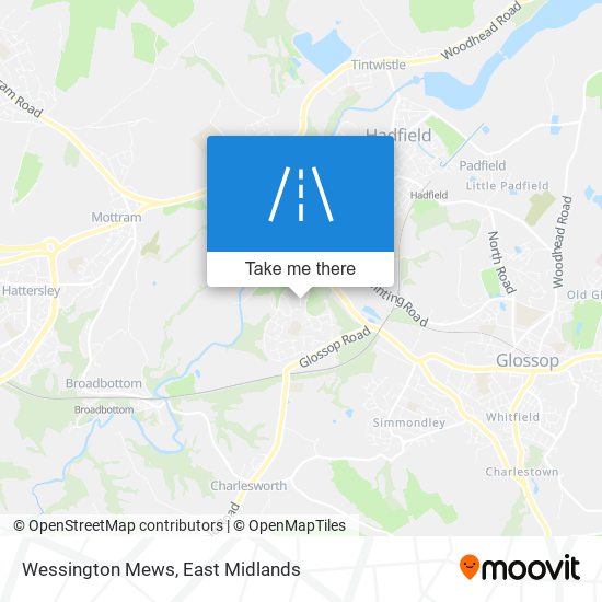 Wessington Mews map