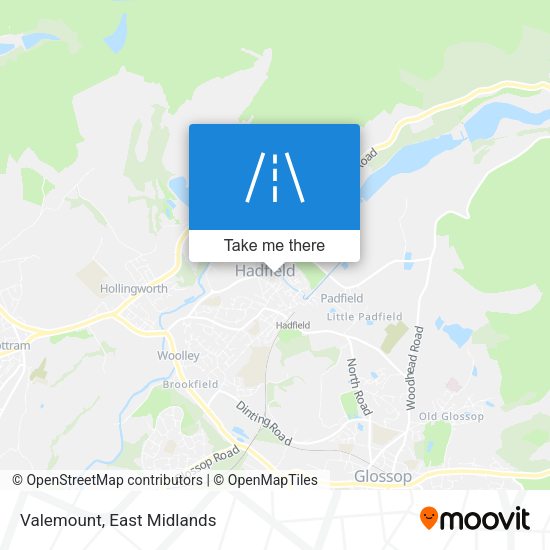 Valemount map
