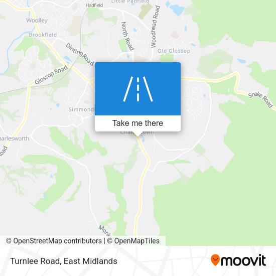 Turnlee Road map