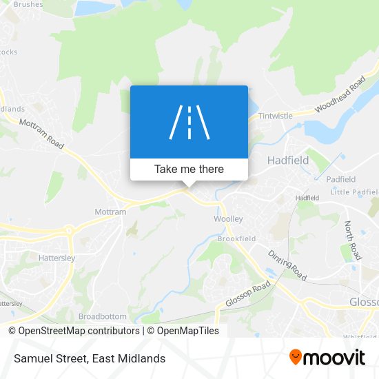 Samuel Street map