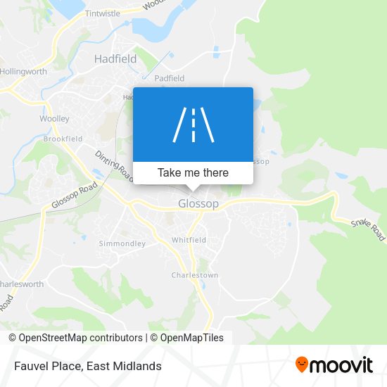 Fauvel Place map