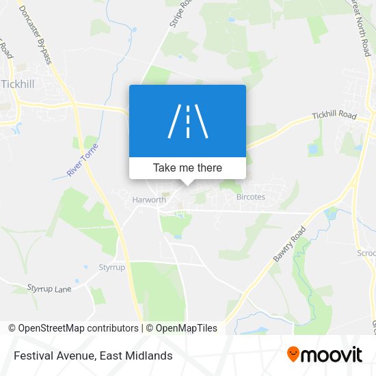 Festival Avenue map