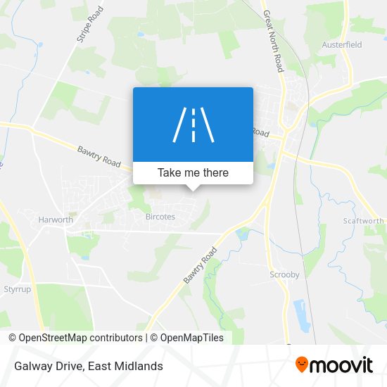 Galway Drive map