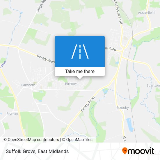 Suffolk Grove map