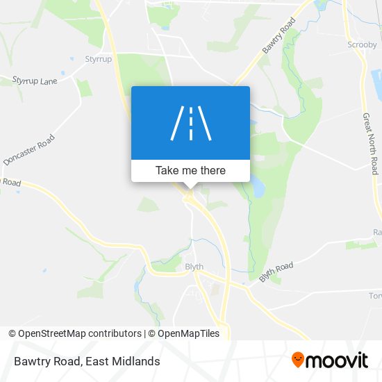 Bawtry Road map