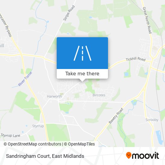 Sandringham Court map