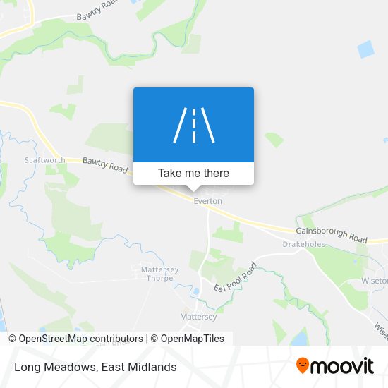 Long Meadows map