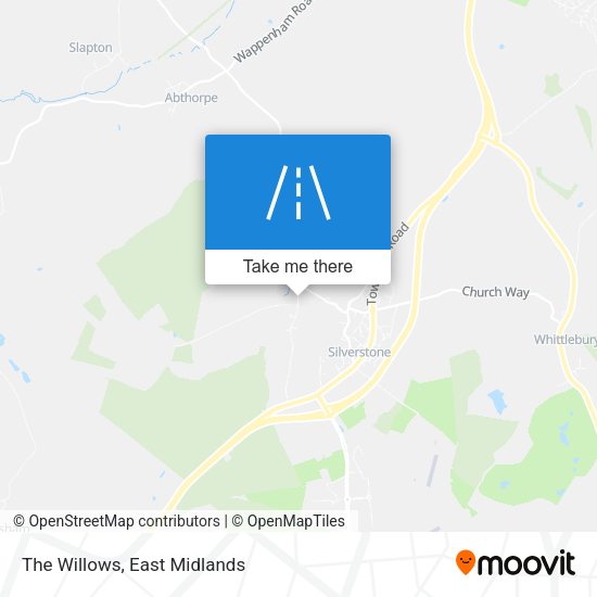 The Willows map