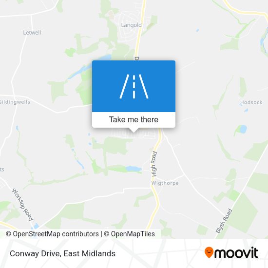 Conway Drive map