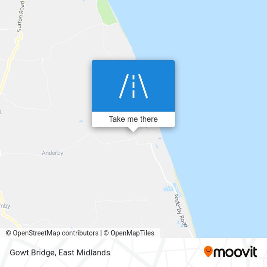 Gowt Bridge map