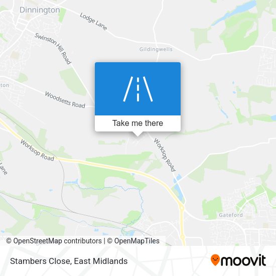 Stambers Close map