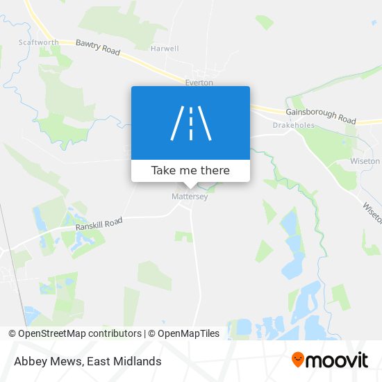 Abbey Mews map