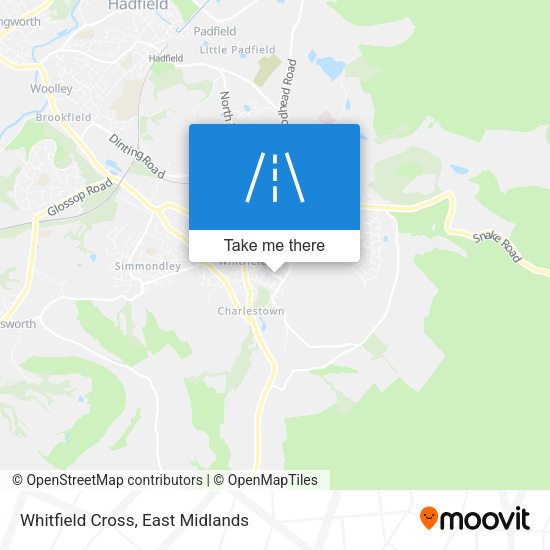 Whitfield Cross map