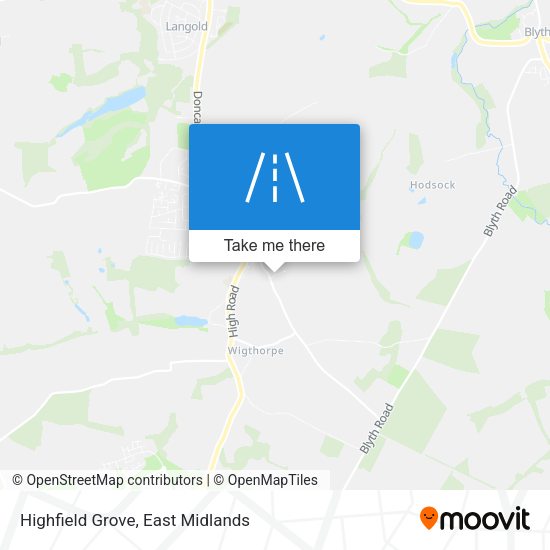 Highfield Grove map