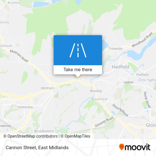 Cannon Street map