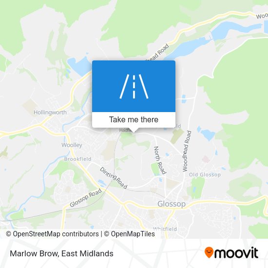 Marlow Brow map