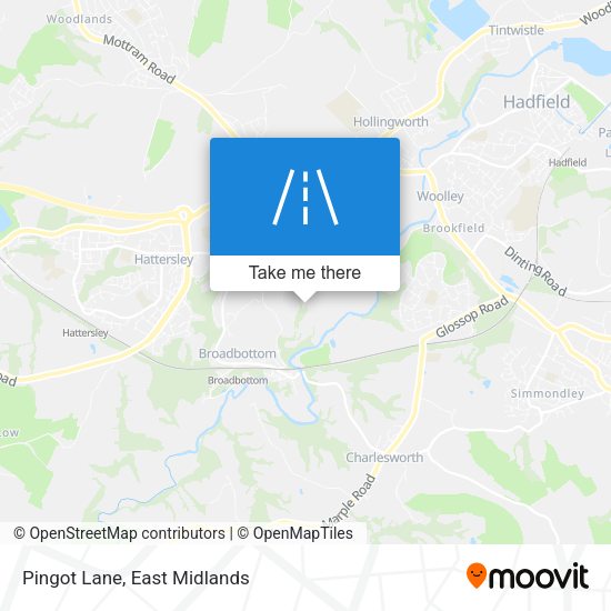 Pingot Lane map