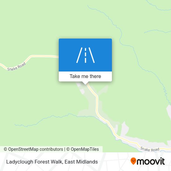 Ladyclough Forest Walk map