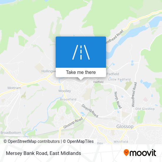 Mersey Bank Road map