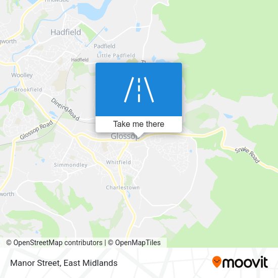 Manor Street map