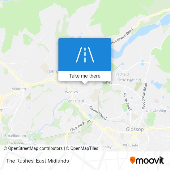 The Rushes map