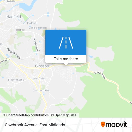 Cowbrook Avenue map
