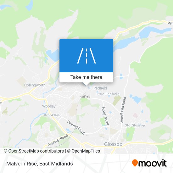 Malvern Rise map