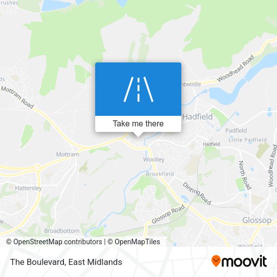 The Boulevard map
