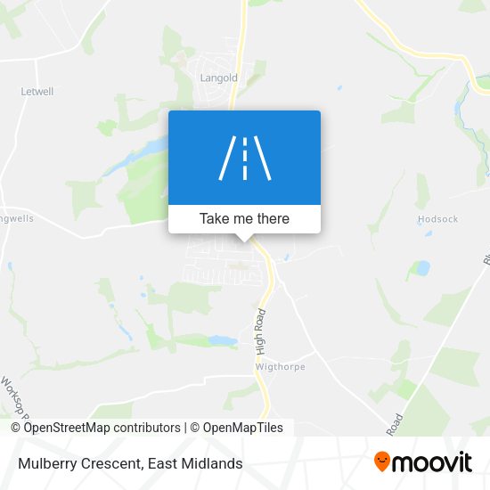 Mulberry Crescent map