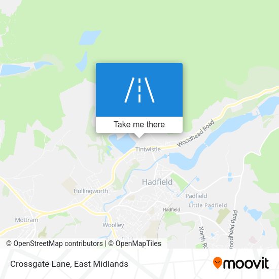 Crossgate Lane map