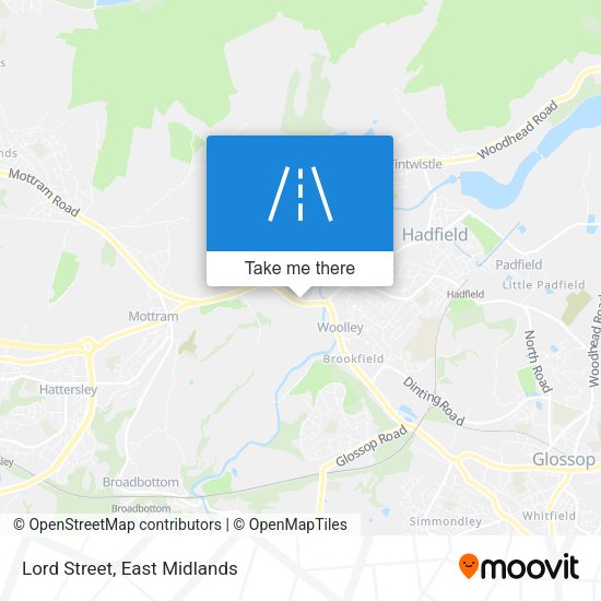 Lord Street map