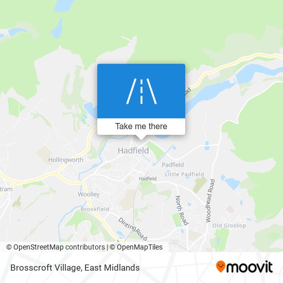 Brosscroft Village map
